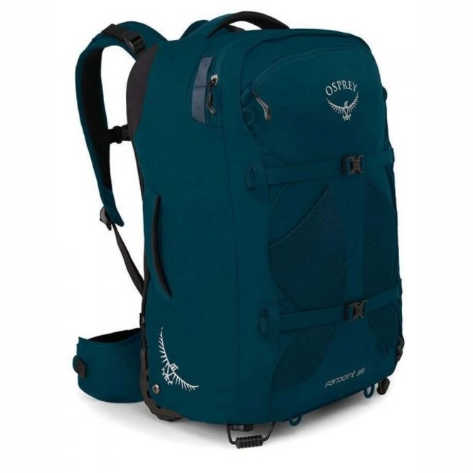 Reisetasche Osprey Farpoint Wheels 36 Muted Space Blue Unisex 1 Reisetasche Osprey Farpoint Wheels 36 Muted Space Blue Unisex