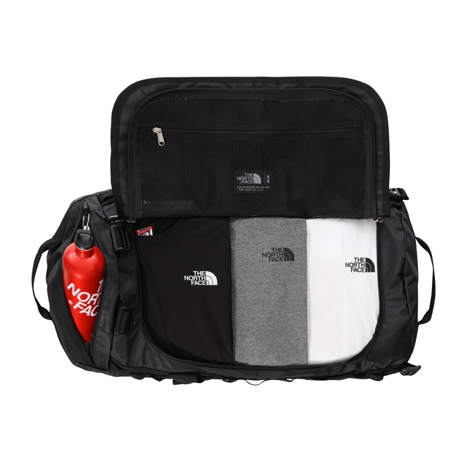 Reisetasche The North Face Base Camp Duffel M TNF Black TNF White 2 Reisetasche The North Face Base Camp Duffel M TNF Black TNF White – Bild 2