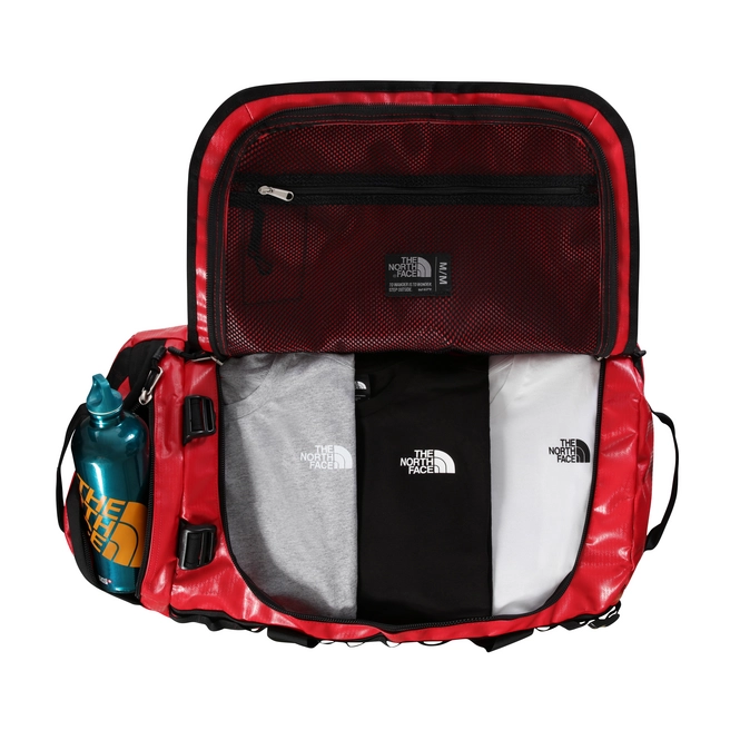 Reisetasche The North Face Base Camp Duffel M TNF Red TNF Black 2 Reisetasche The North Face Base Camp Duffel M TNF Red TNF Black – Bild 2