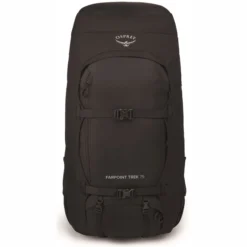 Rucksack Osprey Farpoint Trek 75 Herren Black -TaschenWelt Verkäufe 2 farpointtrekpack75 s22 front black 10003328