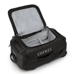 Reisekoffer Osprey Rolling Transporter 40 Black Black -TaschenWelt Verkäufe 3 TransporterWheeledDuffel40 F21 Side2 Black