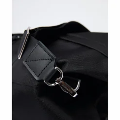 Reisetasche Sandqvist Milton Schwarz Mit Schwarzem Leder -TaschenWelt Verkäufe 7 2413 89704d9338 milton black sqa1380 05 original