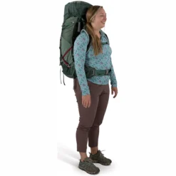 Rucksack Osprey Aura AG LT 65 Damen Koseret Darjeeling Spring Green (XS/S) -TaschenWelt Verkäufe 9 0003 auraaglt50l s23 onbody1 koseretdarjeelingspringgreen 10004699 10004700