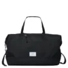 Reisetasche Sandqvist Milton Schwarz Mit Schwarzem Leder