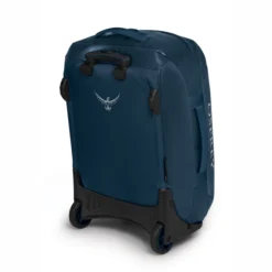 Reisekoffer Osprey Rolling Transporter 40 Venturi Blue -TaschenWelt Verkäufe TransporterWheeledDuffel40 F21 Side4 VenturiBlue